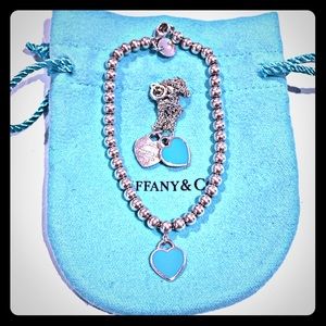 Tiffany&Co Sterling Silver bracelet and Pendant
